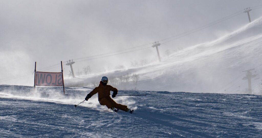 Skiing in Japan - Hakuba Japan Ski Trip - Happo One Skier